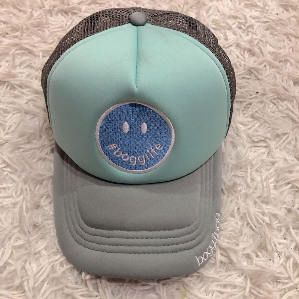 Mint & Gray Trucker Hat